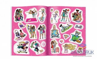 Ameet Książka dla dzieci Barbie Kolorowanka z Naklejkami Ameet