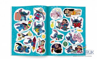 Ameet Książka dla dzieci Stitch Kolorowanka z Naklejkami Ameet