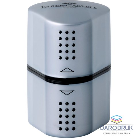 Faber Castell Temperówka Grip 2001 szary plastik Faber Castell (183800)