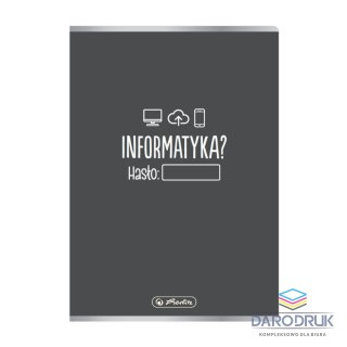 Herlitz Zeszyt A5 Informatyka 9577370 60k. krata Herlitz (400198000)