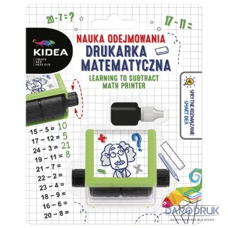 Kidea Drukarka matematyczna ODEJMOWANIE Kidea (NODMKA)
