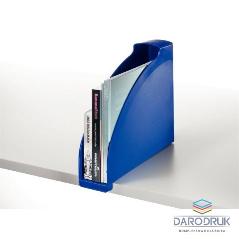 Leitz Pojemnik na dokumenty pionowy A4 Plus niebieski polistyren PS [mm:] 78x300x 278 Leitz (24760035)