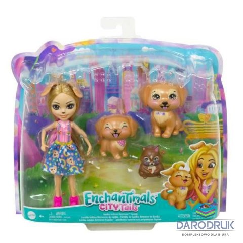 Mattel Lalka Enchantimals rodzinka [mm:] 150 Mattel (GJX43)