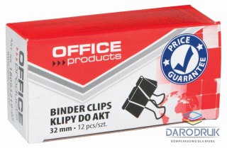 Office Products Klipy 32mm czarny Office Products (18093219-05)