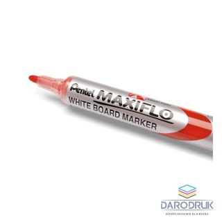 Pentel Marker suchościeralny wkład czerwony 1,1-2,2mm okrągła końcówka Pentel
