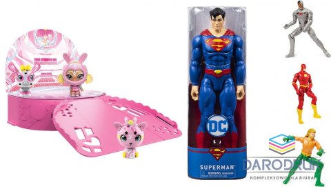Spin Master Pakiet PROMOCJA Lalka Zoobles + figurka bohater DC Spin Master (472415+475017)