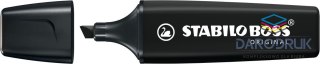 Stabilo Zakreślacz BOSS czarny wkład czarne 2-5mm Stabilo (70/46)