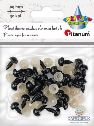 Titanum Oczka Craft-Fun Series do maskotek Titanum (25BR003)