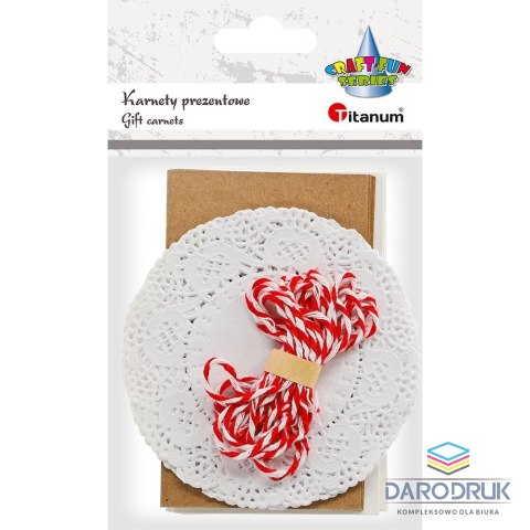 Titanum Zestaw dekoracyjny Craft-Fun Series karnety Titanum (18060)