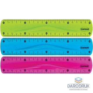 Centrum Linijka plastikowa 20cm Centrum (0452-3404-99)