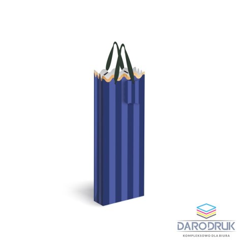 Interdruk Torba prezentowa GOLD SHAPE na butelkę Interdruk (190g)