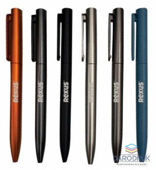 Beniamin Długopis standardowy METALOWY wkład niebieski 0,7mm Beniamin (63292)