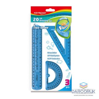 Keyroad Komplet geometryczny elastyczny 3 el. Keyroad (KR971698)