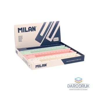 Milan Linijka plastikowa 15cm Milan (350220SNCZ)