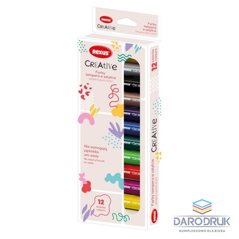 Rexus Farba tempera w sztyfcie Rexus (63223)
