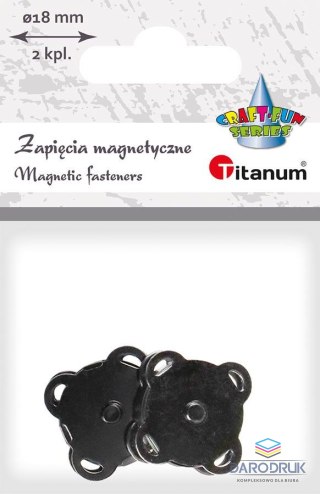 Titanum Dodatek Craft-Fun Series Szydełkowanie zapięcia magnetyczne do torebek Titanum (26CR0101-12)