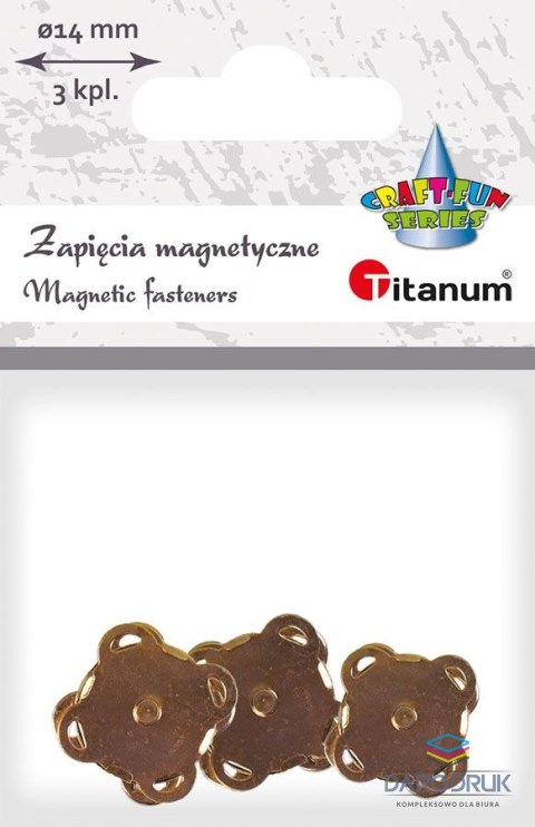 Titanum Dodatek Craft-Fun Series Szydełkowanie zapięcia magnetyczne do torebek Titanum (26CR0101-7)