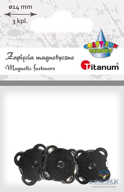 Titanum Dodatek Craft-Fun Series Szydełkowanie zapięcia magnetyczne do torebek Titanum (26CR0101-9)