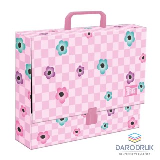 Unipap Teczka kartonowa na zatrzask Candy Blossom A4 mix Unipap