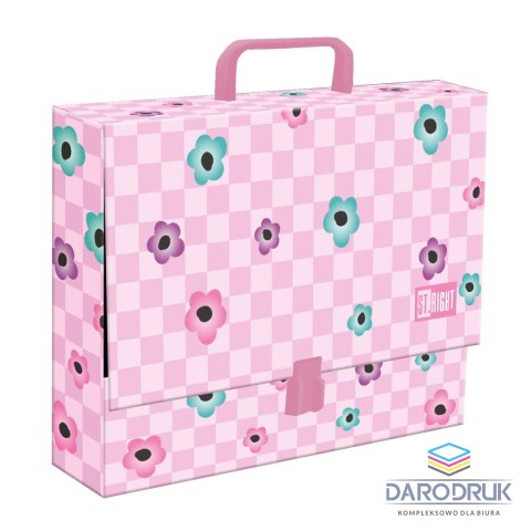 Unipap Teczka kartonowa na zatrzask Candy Blossom A4 mix Unipap