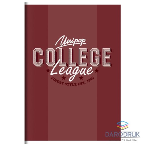 Unipap Zeszyt A4 COLLEGE ELITE 60k. 90g krata Unipap