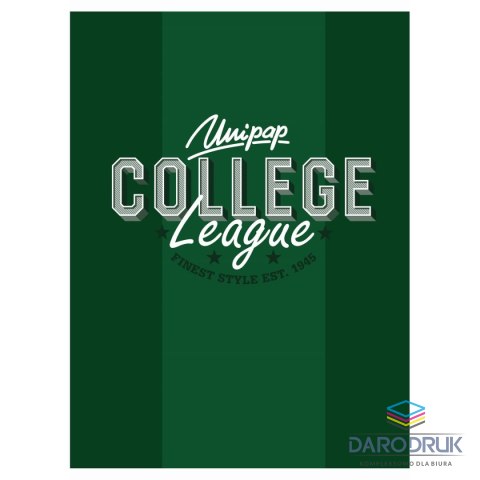 Unipap Zeszyt A5 COLLEGE DAILY 60k. 90g krata Unipap