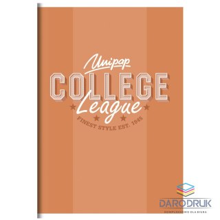 Unipap Zeszyt A5 COLLEGE DAILY 60k. 90g linia Unipap