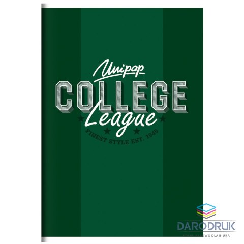 Unipap Zeszyt A5 COLLEGE DAILY 60k. 90g linia Unipap