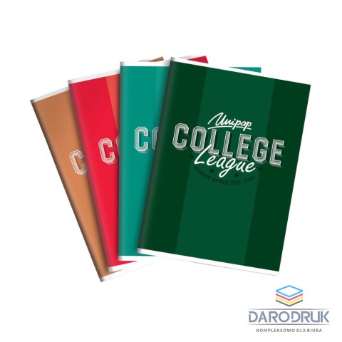 Unipap Zeszyt A5 COLLEGE DAILY 60k. 90g linia Unipap