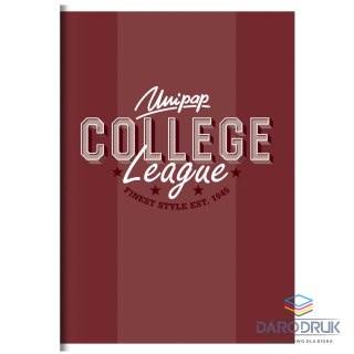Unipap Zeszyt A5 COLLEGE ELITE 60k. 90g krata Unipap