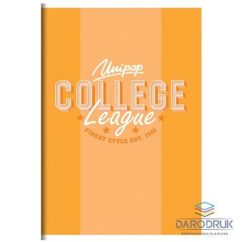 Unipap Zeszyt A5 COLLEGE ELITE 60k. 90g krata Unipap