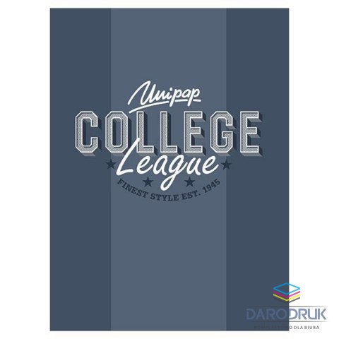 Unipap Zeszyt A5 COLLEGE ELITE 60k. 90g krata Unipap
