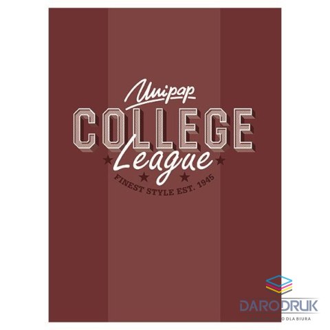 Unipap Zeszyt A5 COLLEGE ELITE 60k. 90g krata Unipap