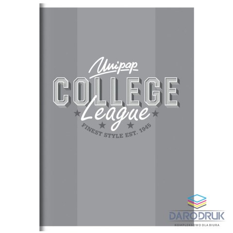 Unipap Zeszyt A5 COLLEGE PREP 32k. 90g krata Unipap