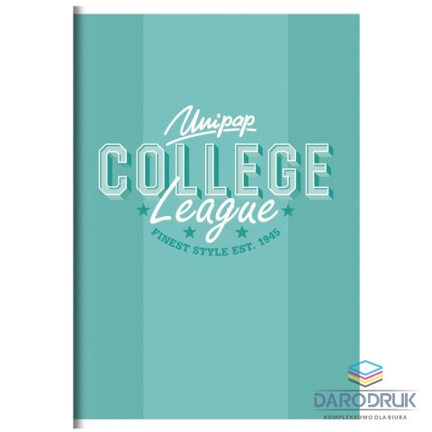 Unipap Zeszyt A5 COLLEGE PREP 32k. 90g krata Unipap
