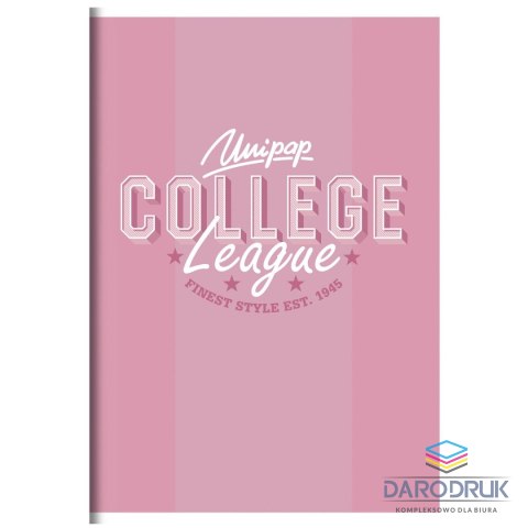 Unipap Zeszyt A5 COLLEGE PREP 32k. 90g krata Unipap
