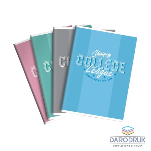 Unipap Zeszyt A5 COLLEGE PREP 32k. 90g linia Unipap
