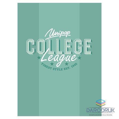 Unipap Zeszyt A5 COLLEGE PREP 32k. 90g linia Unipap