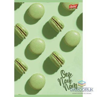 Unipap Zeszyt A5 GREEN DELICIOUS 60k. 70g krata Unipap