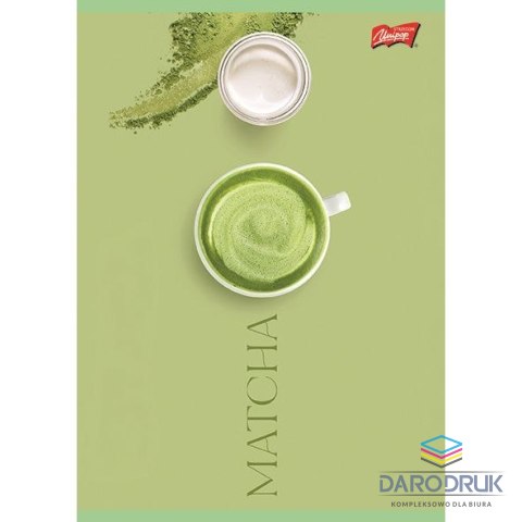 Unipap Zeszyt A5 GREEN DELICIOUS 60k. 70g krata Unipap