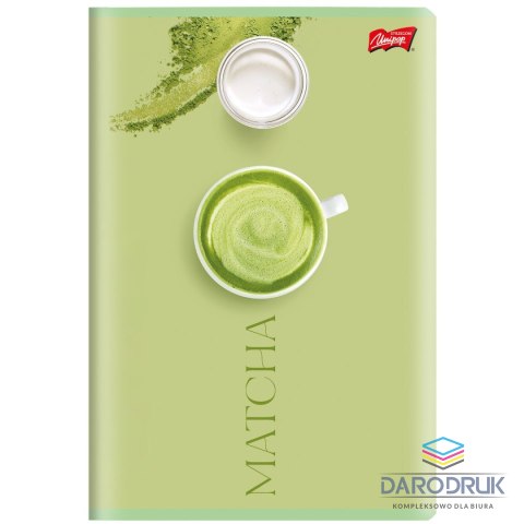 Unipap Zeszyt A5 GREEN DELICIOUS 60k. 70g krata Unipap