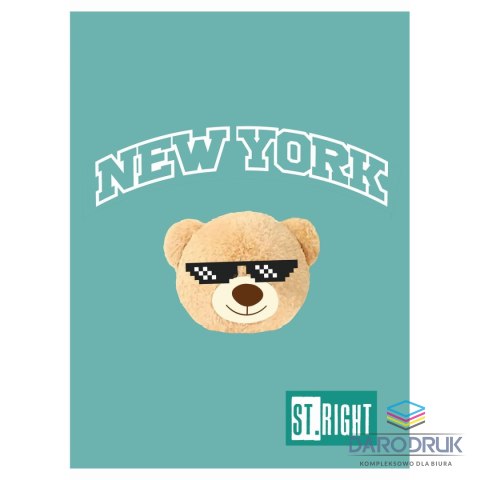 Unipap Zeszyt A5 NYC MOOD 32k. 70g linia podwójna kolorowa Unipap