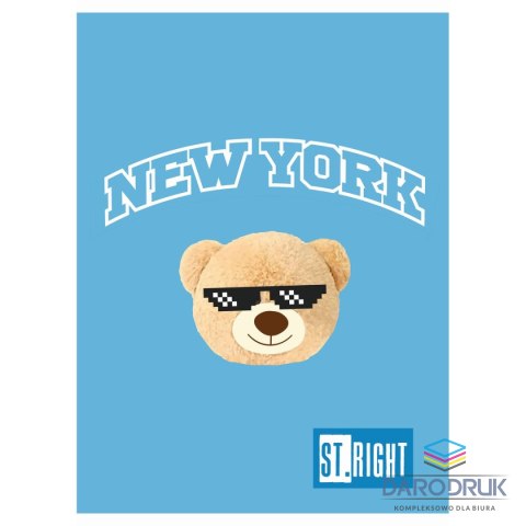 Unipap Zeszyt A5 NYC MOOD 32k. 70g linia podwójna kolorowa Unipap