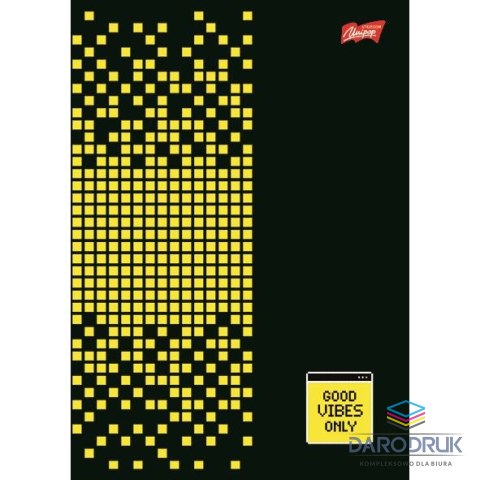 Unipap Zeszyt A5 Pixel Pulse 96k. 70g linia Unipap