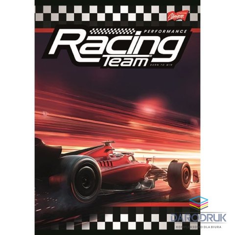 Unipap Zeszyt A5 Racing Team 32k. 70g krata Unipap