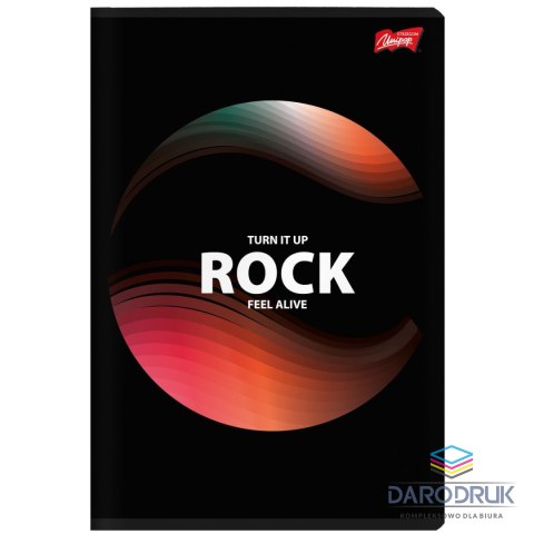 Unipap Zeszyt A5 Sound Waves 60k. 70g krata Unipap