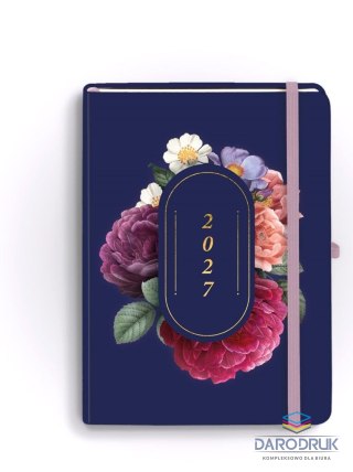 Antra Kalendarz książkowy (terminarz) 2027 Botanical dzienny, Blask B6 180mm x 125mm Antra (Kal001573)