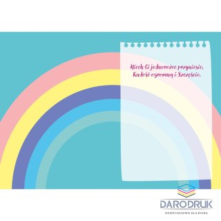 Henry Kartka składana A5 Karnet A5 Jednorożec new Henry (590845198401)