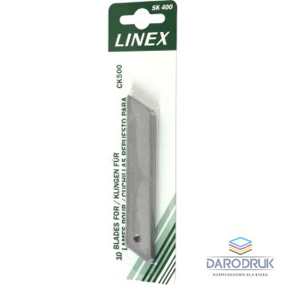 Linex Ostrza do noży Linex 15 cm szerokie 15 cm 10 szt.