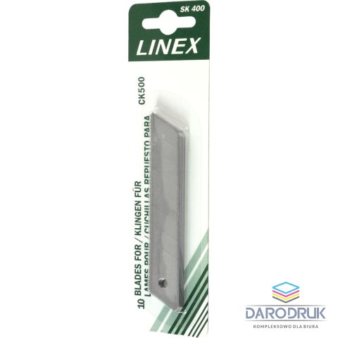 Linex Ostrza do noży Linex 15 cm szerokie 15 cm 10 szt.